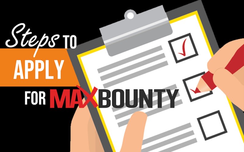 create maxbounty account