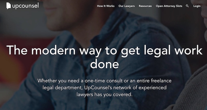 upcounsel online legal service