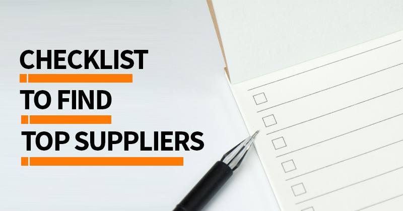 how to find good suppliers